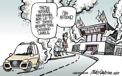 NOXIOUS EMISSIONS  by Mike Keefe
