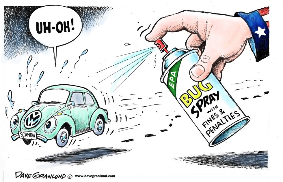  VW SCANDAL by Dave Granlund