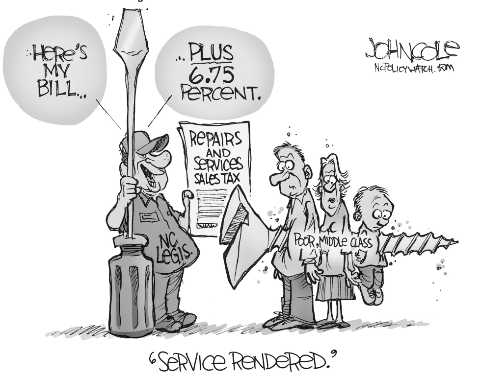 LOCA NC -- Repairs and Services Tax BW