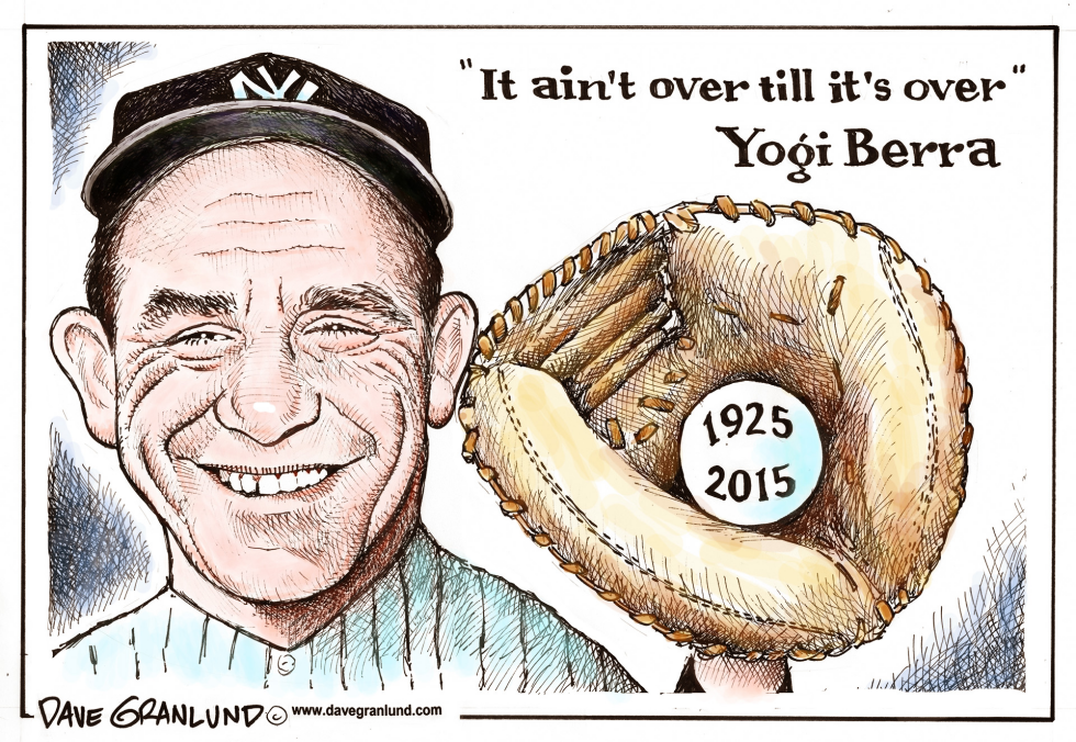  YOGI BERRA TRIBUTE by Dave Granlund