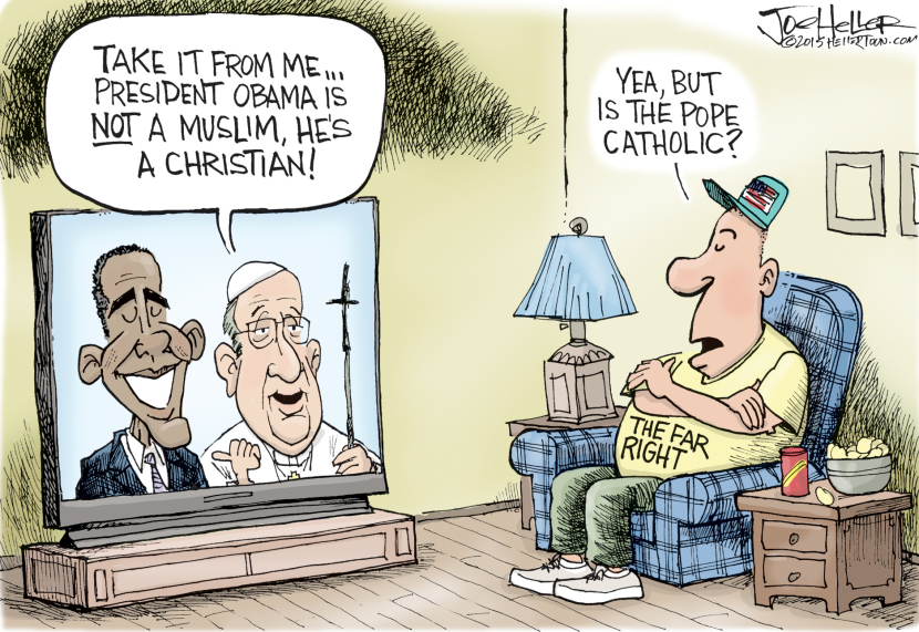 Pope and Obama