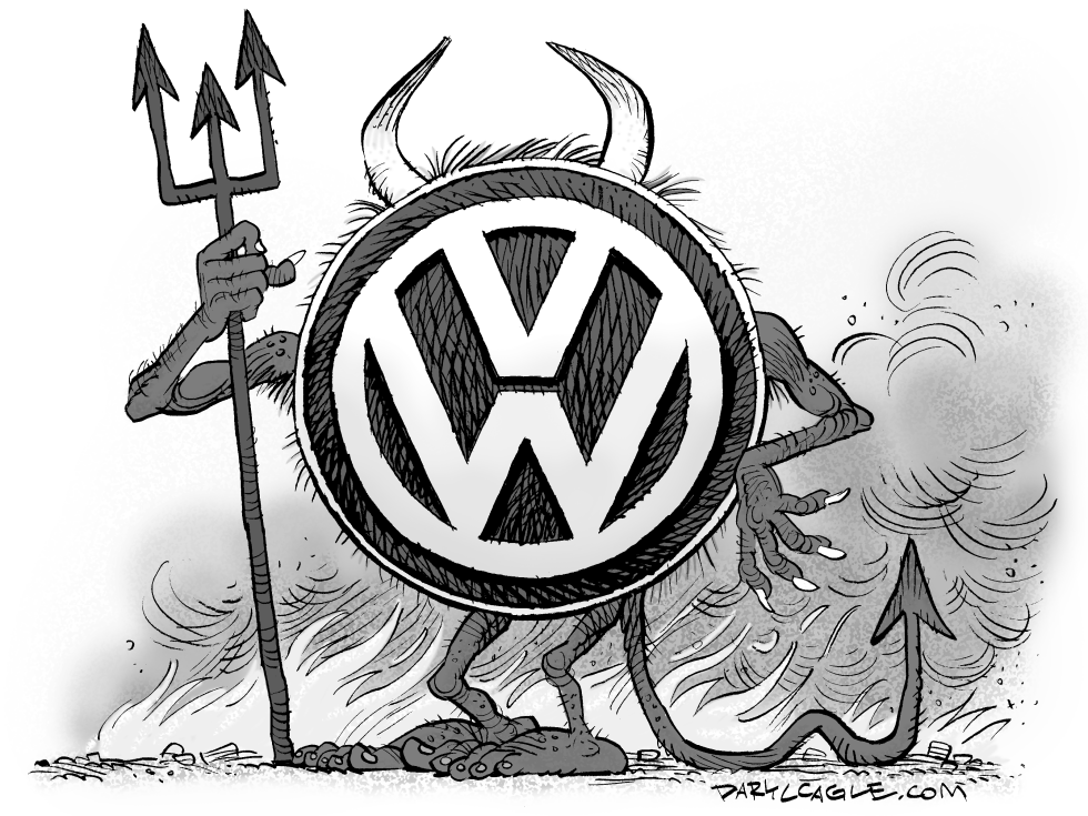  VOLKSWAGEN DIABLO by Daryl Cagle