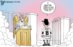 YOGI BERRA by Bruce Plante