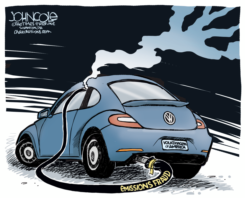 VW emissions fraud COLOR