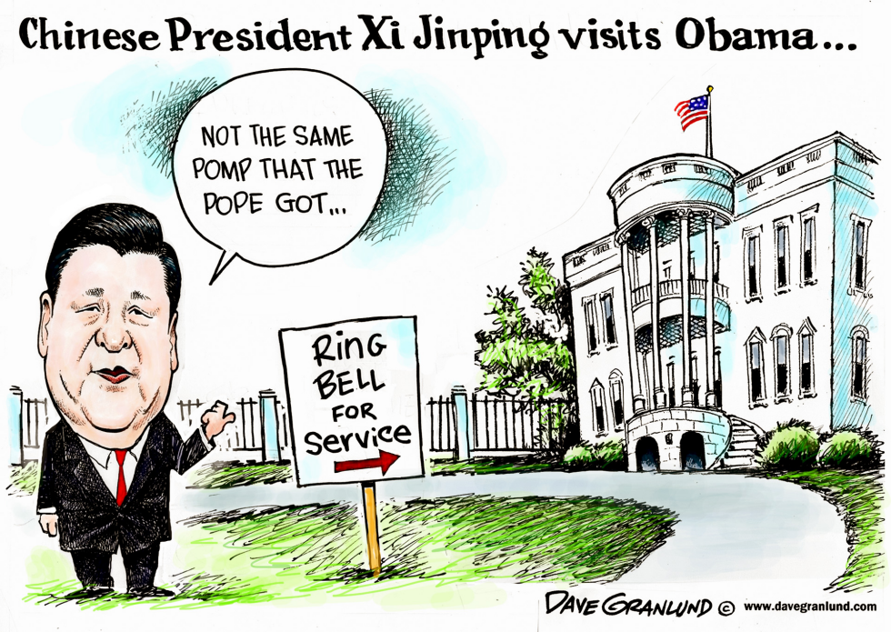 China President visits Obama