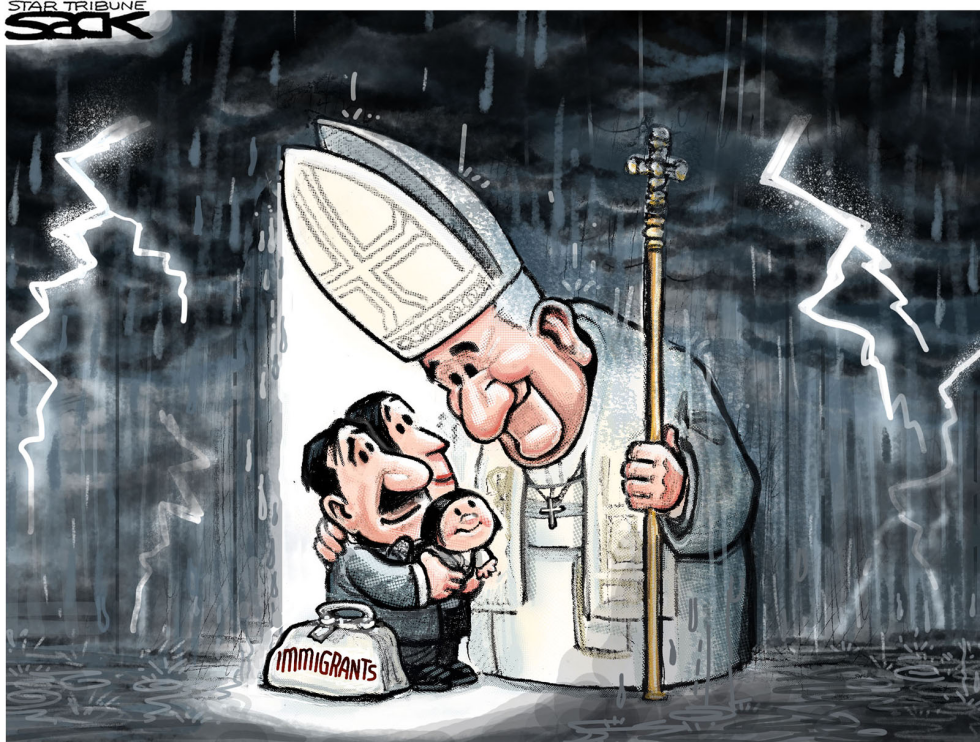  PROTECTOR POPE by Steve Sack