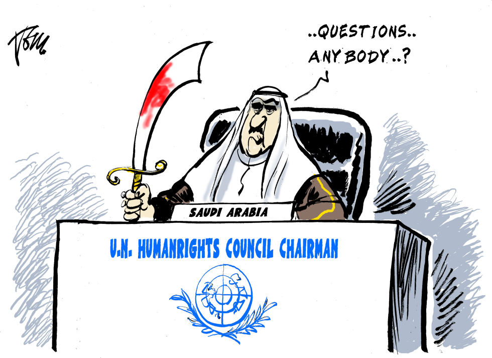 Saudi Arabia and human rights council