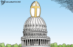 POPES VISIT by Bruce Plante