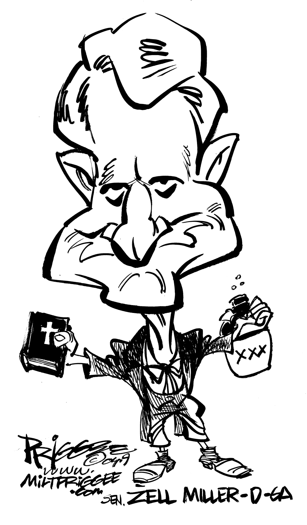 Miller caricature