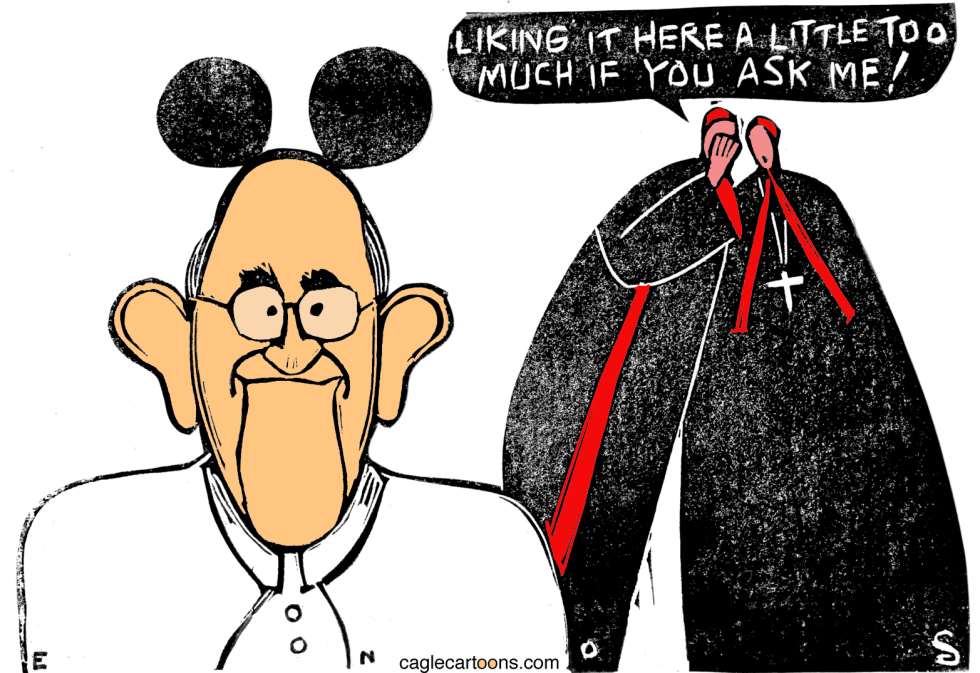 Pope In America COLOR