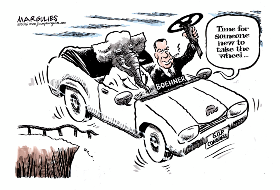 Boehner Resigns color
