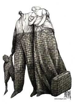 MIGRACIóN Y MUROS /  by Angel Boligan