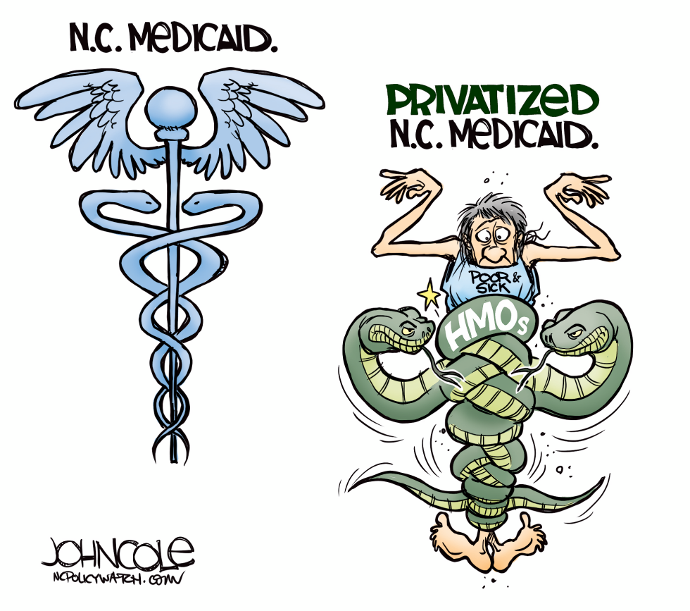 LOCAL NC -- Privatized Medicaid COLOR