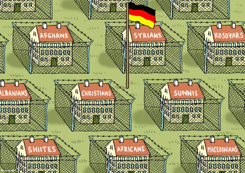 REFUGEES IN GERMANY by Marian Kamensky