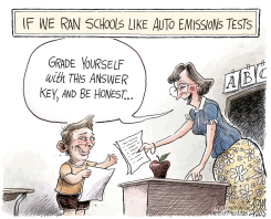 SELF-REGULATION  by Adam Zyglis