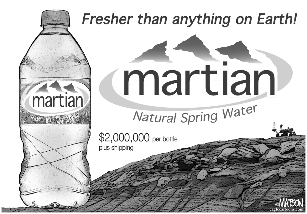 Bottled Water from Mars