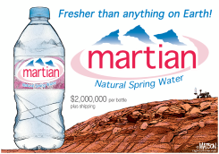 BOTTLED WATER FROM MARS by R.J. Matson