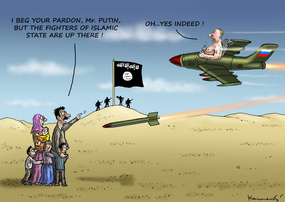 PEACEMAKER PUTIN IN SYRIA