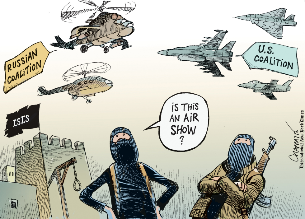Russia strikes in Syria
