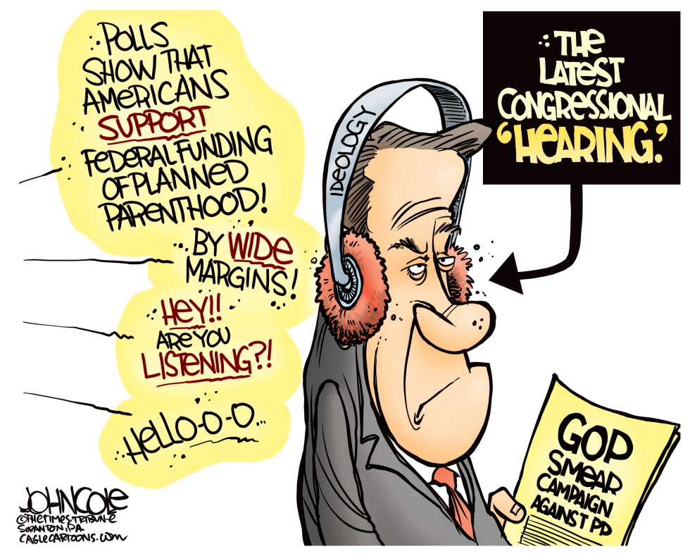 Planned Parenthood "hearing" COLOR