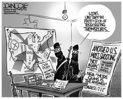 SELF-TERRORIZED BW by John Cole