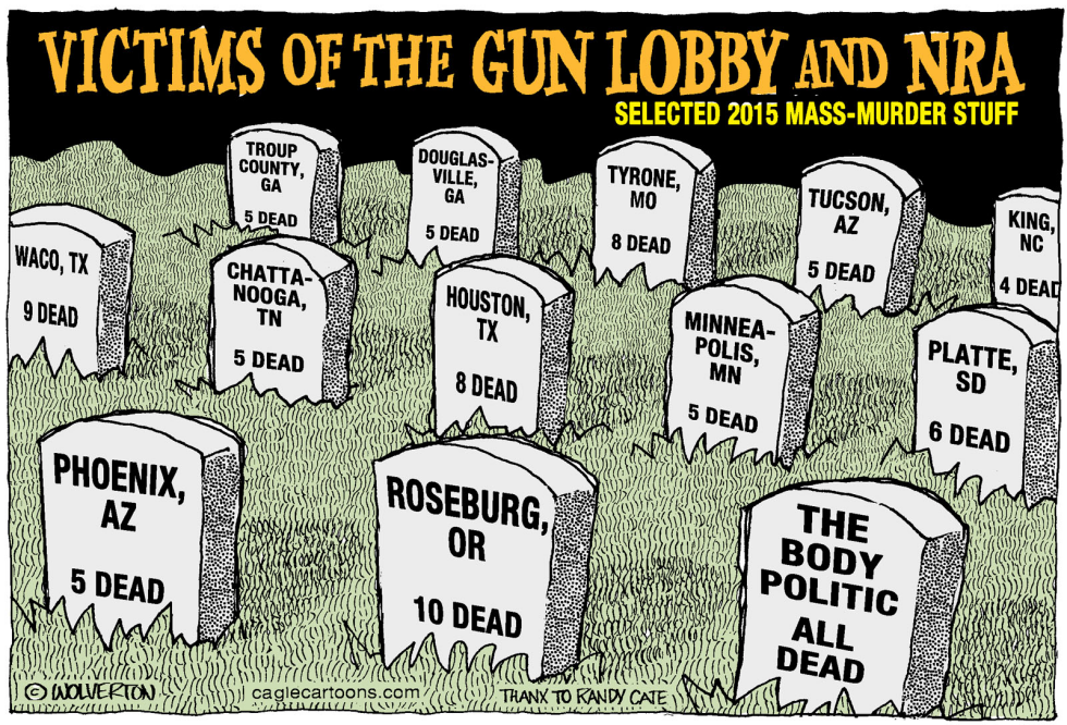 NRA and Gun Lobby Victims COLOR