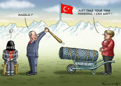 REFUGEE POLITIC OF MRS MERKEL by Marian Kamensky