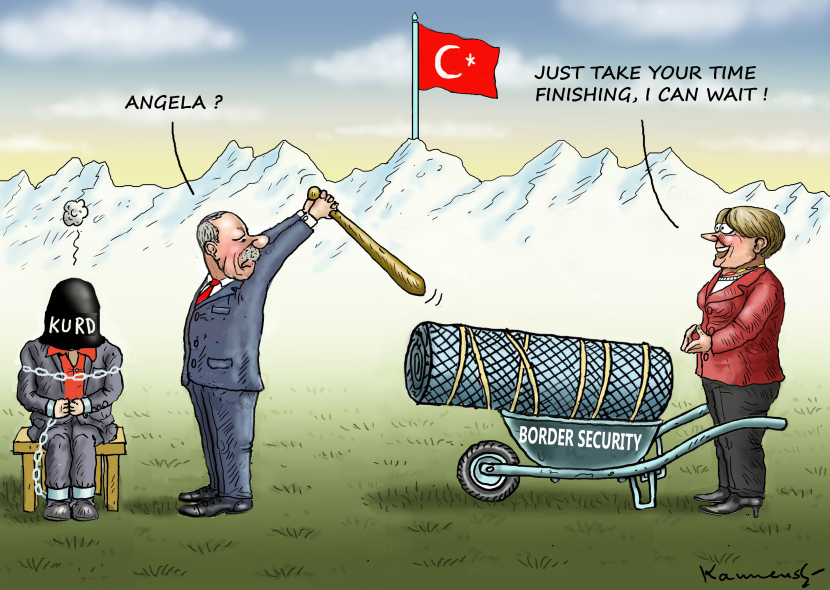 REFUGEE POLITIC OF MRS MERKEL
