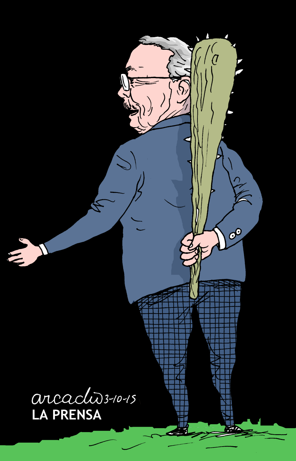 El negociador Raul Castro