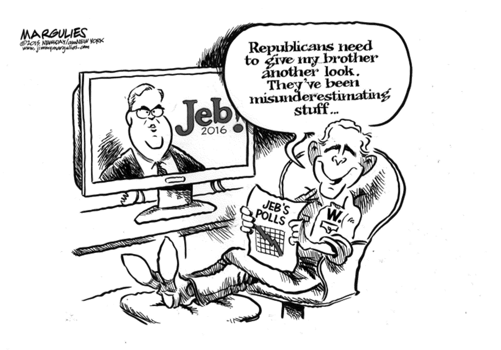 Jeb Bush and George W