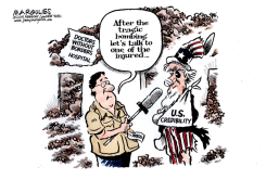 DOCTORS WITHOUT BORDERS HOSPITAL BOMBING  by Jimmy Margulies