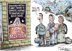 THE MARTIAN by Joe Heller