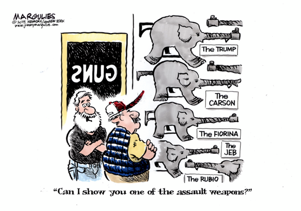 Republicans and guns color