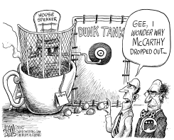 SPEAKER RACE by Adam Zyglis