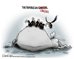 THE REPUBLICAN CARCASS  by John Cole