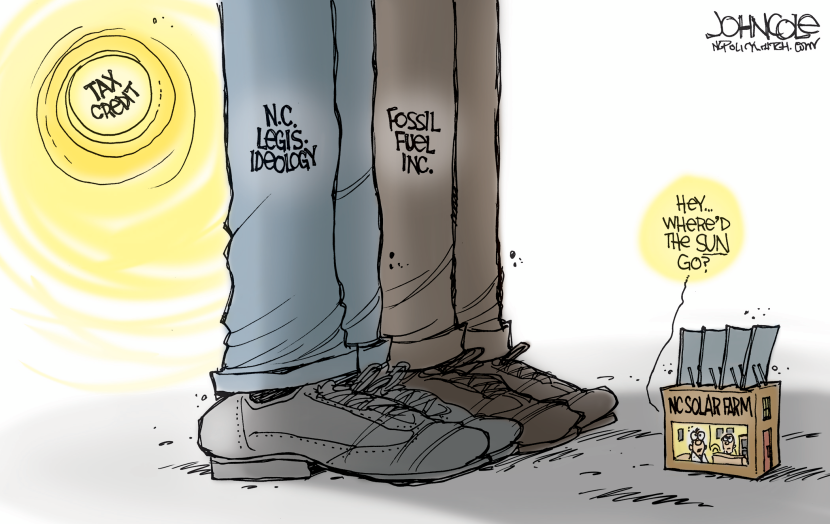 LOCAL NC -- Solar tax credits COLOR