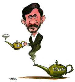 MAHMOUD AHMADINEJAD, IRAN'S PRESIDENT-ELECT - by Christo Komarnitski