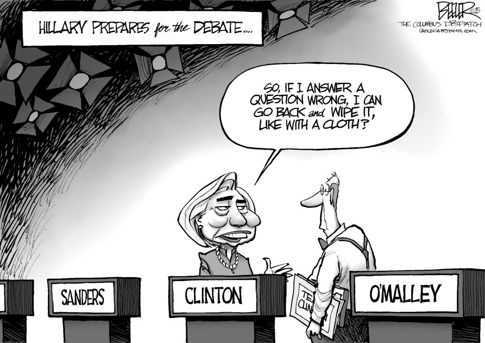 Hillary Debate Prep