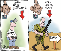 OBAMA'S GUN CONTROL  by Gary McCoy