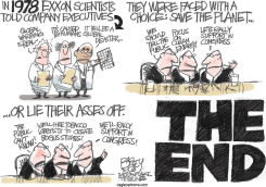 EXXON KNEW  by Pat Bagley