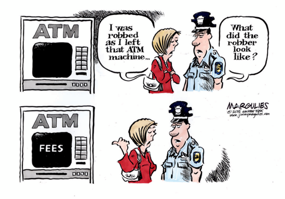 ATM fees color