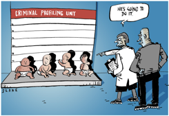 FUTURE CRIMINAL ID PARADE by Chris Slane