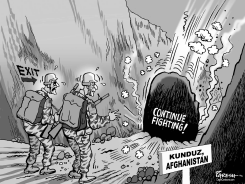 US IN AFGHANISTAN by Paresh Nath