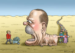 CORRUPTION OF MERKEL TO ERDOGAN by Marian Kamensky