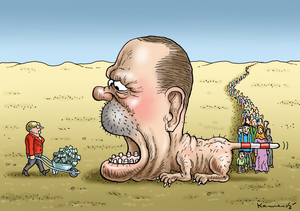 CORRUPTION OF MERKEL TO ERDOGAN
