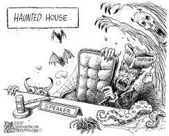 THE HAUNTING by Adam Zyglis