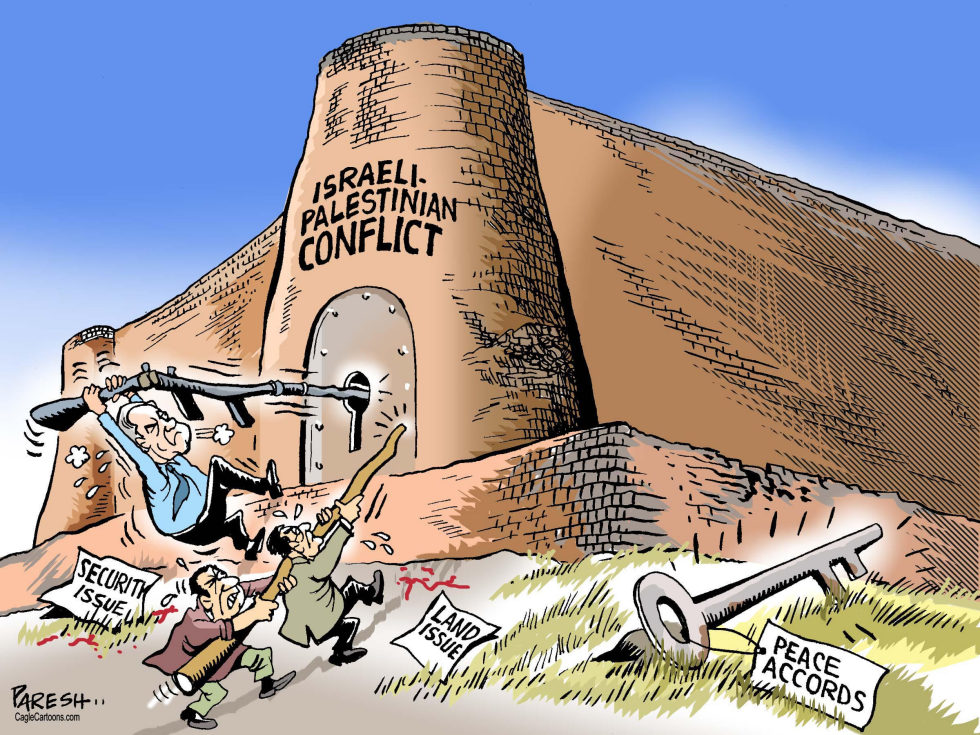 Israeli- Palestinian conflict COLOR