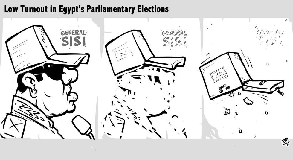 Egypt Elections BW