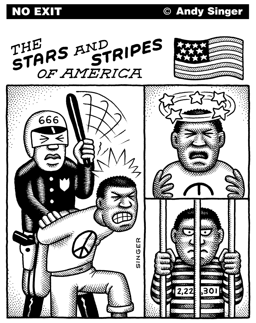 Stars and Stripes of America
