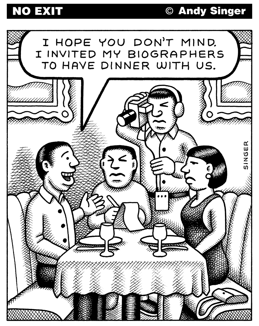 Biographers Come to Dinner